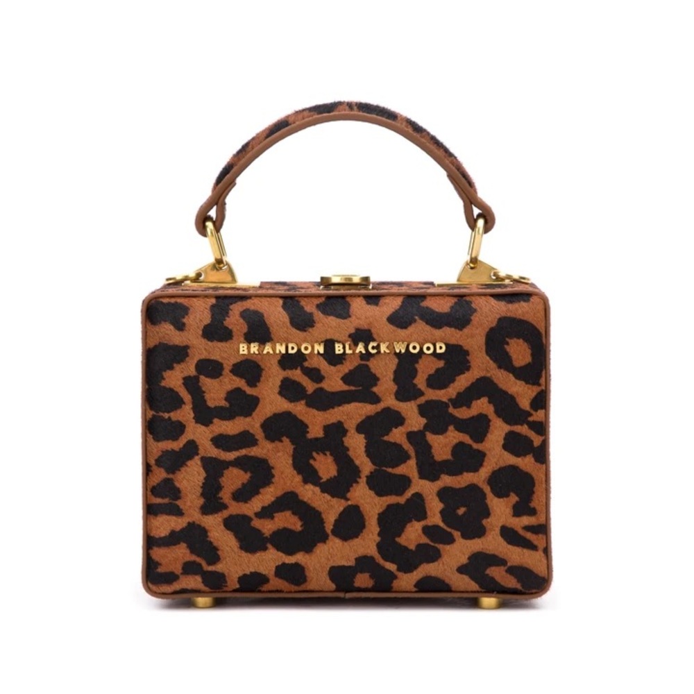 Brandon Blackwood Mini Kendrick | Leopard Ponyhair